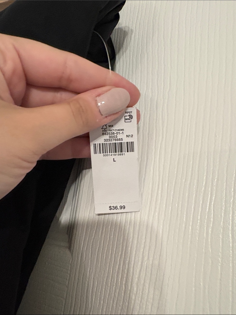 Old Navy Black Mini Bubble Skirt - Picture 3 of 3